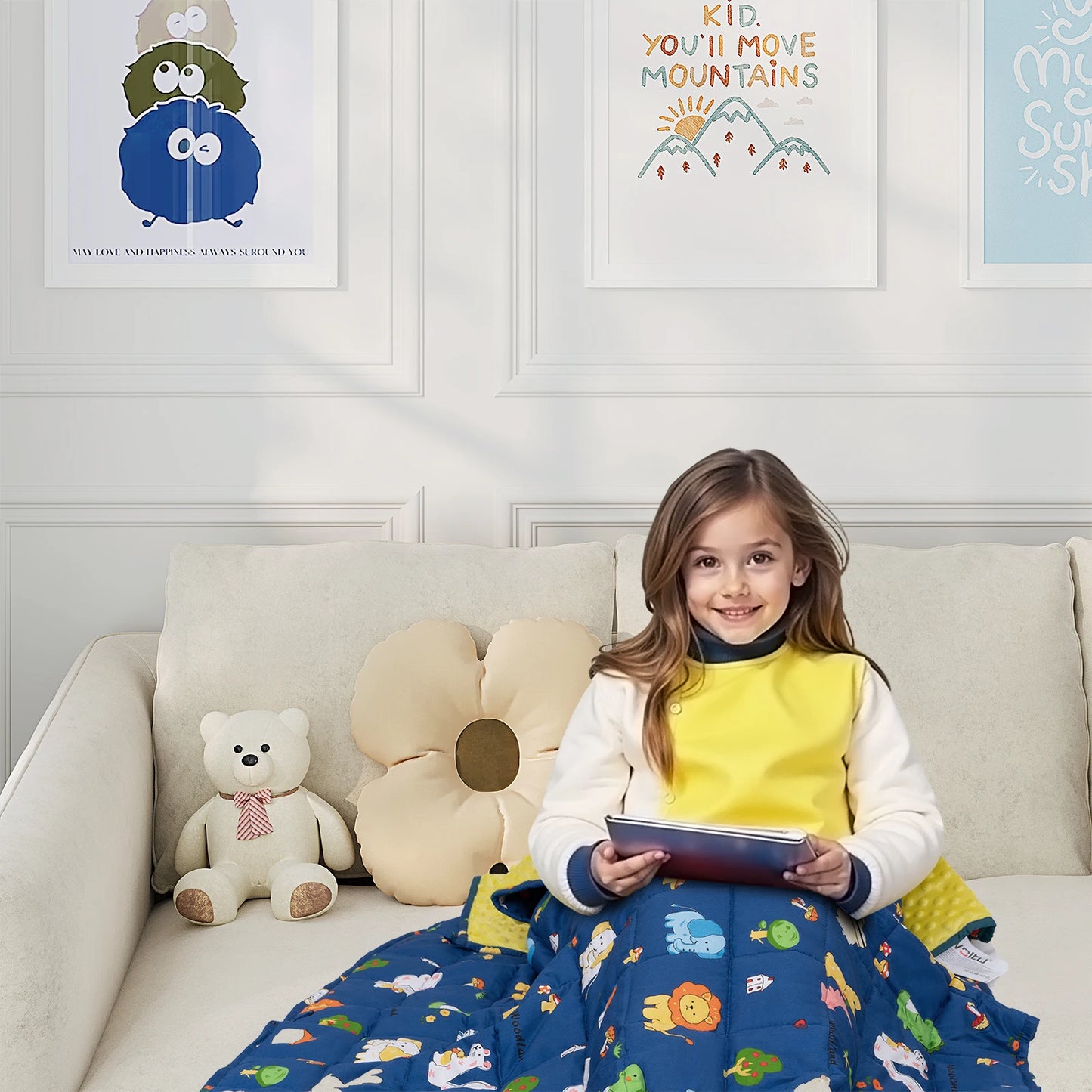 Couverture lestée enfant